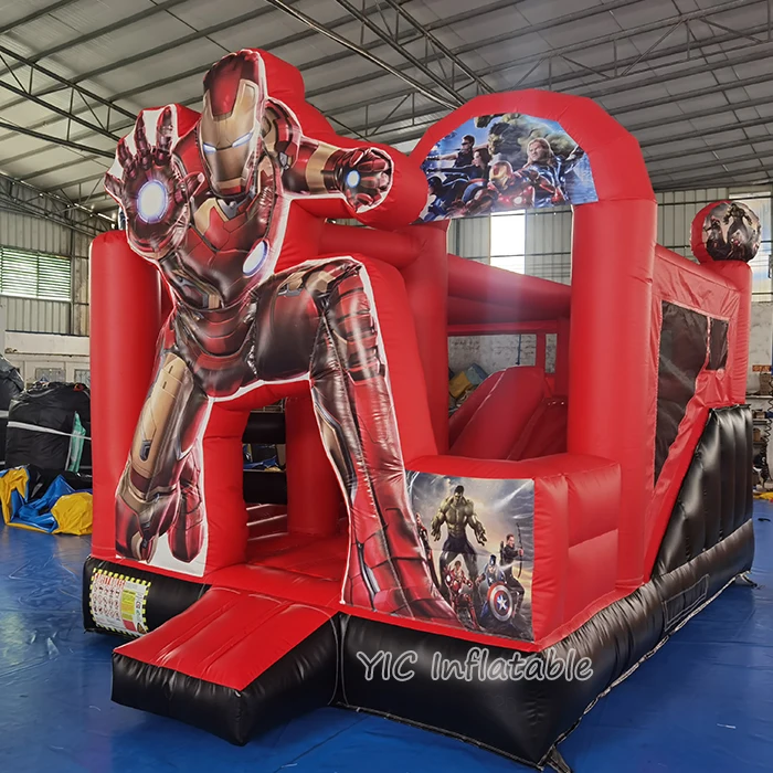 Amazing Superhero Juntos Jumping Bouncy Castle Ironman Bouncing Slide  Bounce Spiderman Inflatable Bouncer House With Slide - Buy Slide Bounce  Spiderman,Spiderman Inflatable Bounce House,Slide Bounce Spiderman Product  on 