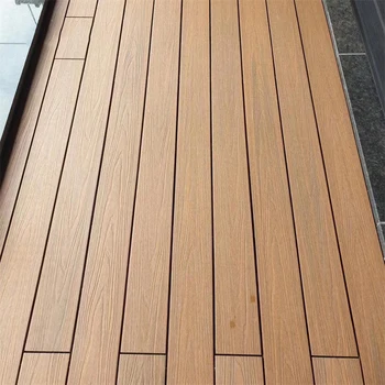Factory Price WPC 3D embossed deck wood plastic composite decking deep grain garden flooring