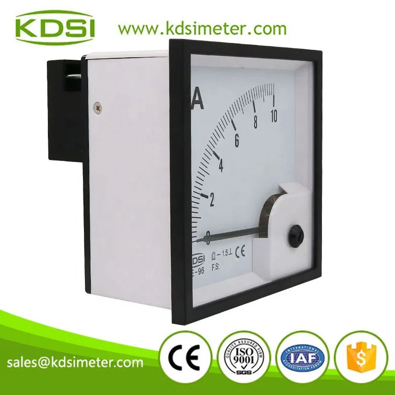 Measuring Instrument BE-96 DC 0-10A Analog Panel Ampere Meter Ammeter