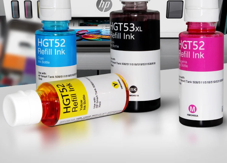 Rellenar de tinta e instalar cabezales de impresión HP Ink Tank 310, WiFi  410 y Smart Tank WiFi 450 - YouTube