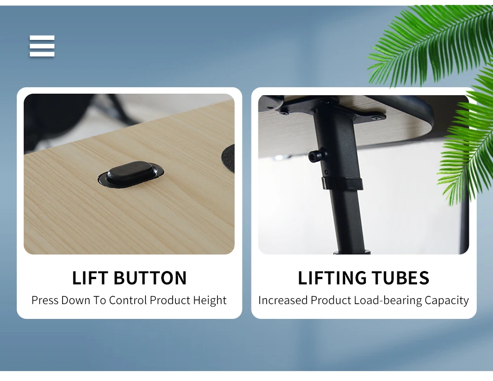 ThinkRiderバイクトレーナーテーブルデスク (USB/ACソケット付き
