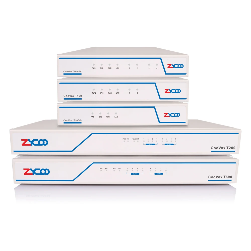 Serveur VoIP pour 200 utilisateurs sip, CooVox-T200 Grandstream ZyCoo ip pbx