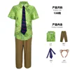 Nick the Fox (green shirt, trousers, tie, headwear)