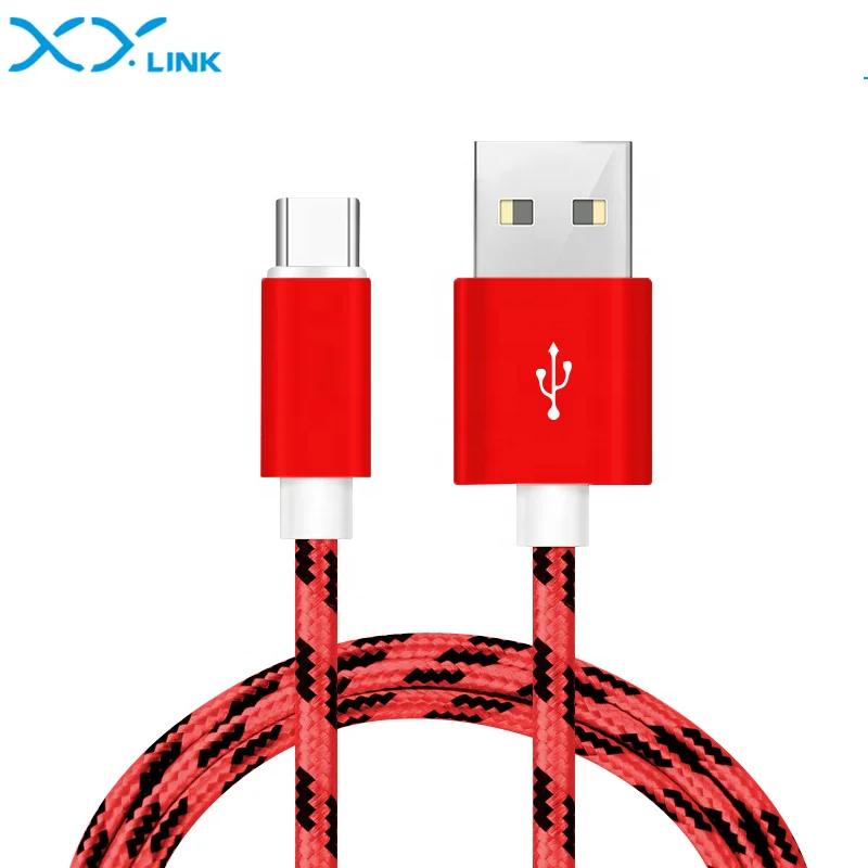 Быстрая зарядка 6FT 2 м USB кабель с нейлоновой оплеткой USB-C зарядный кабель для синхронизации данных USB кабель для передачи данных с разъемом типа C