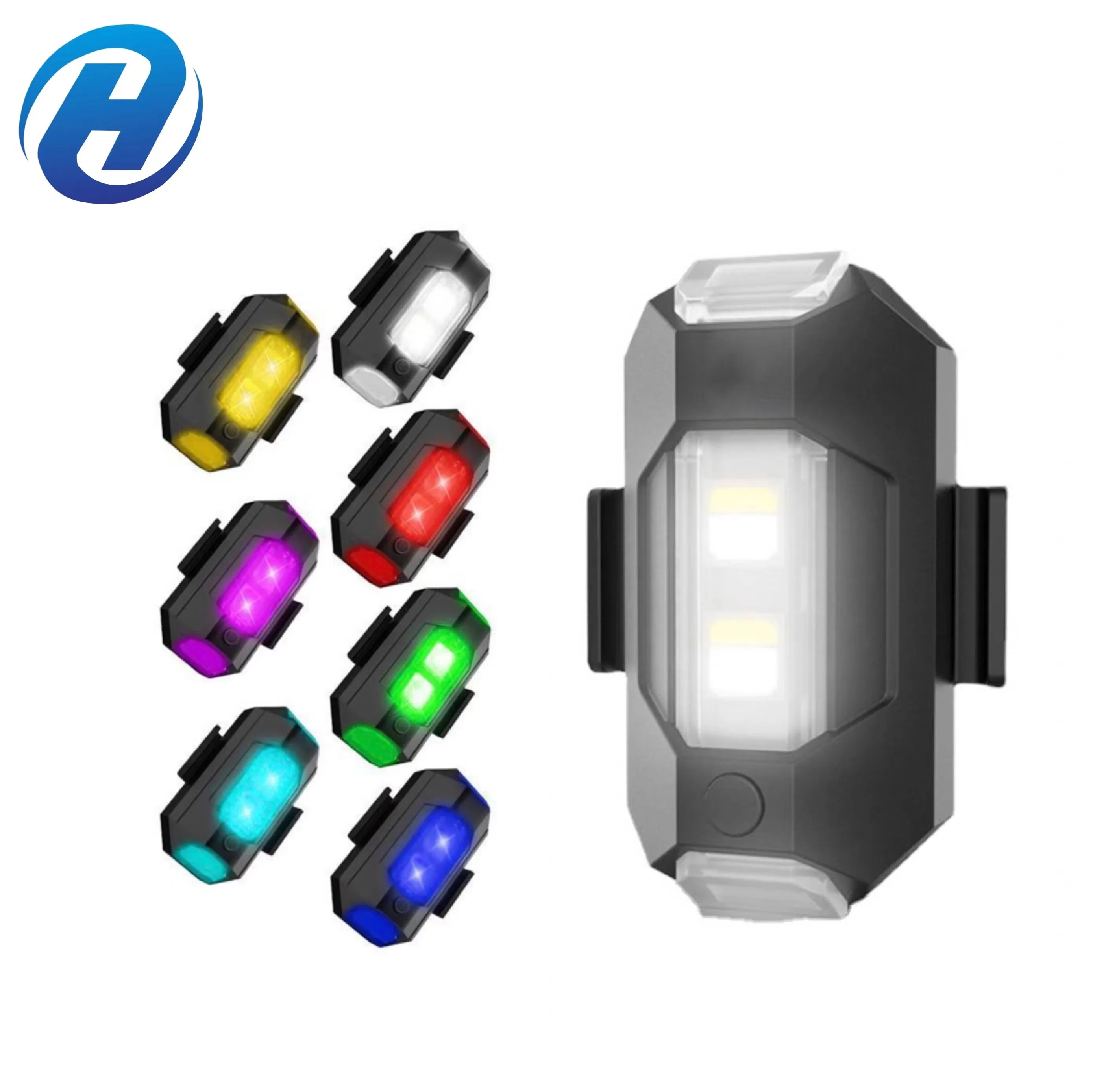 HGD 7 цветов мотоциклетный велосипед светодиодный мигающий