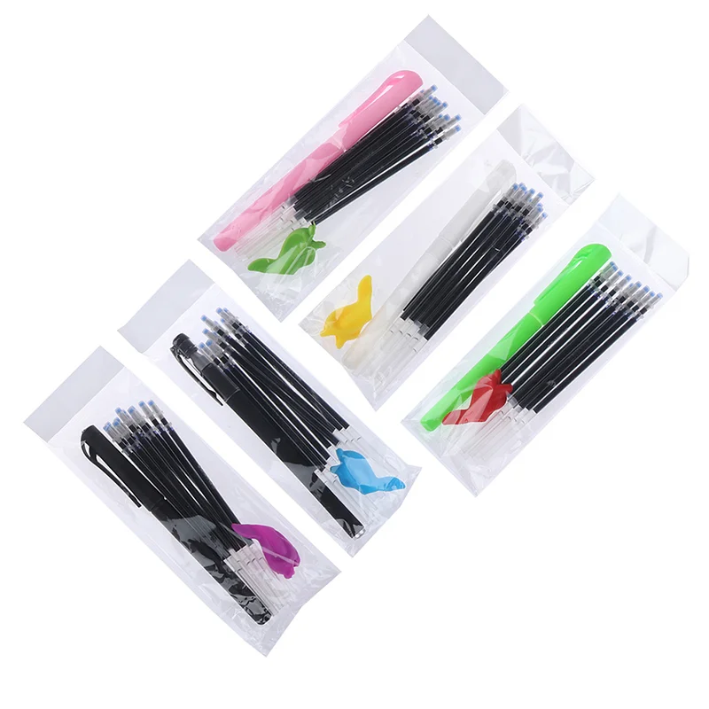 Air Disappearing Automatically Erase Magic Joke Pen Auto Vanishing Ink Erasable Pen Refills Kit Disappear Ink Ball Point Pen