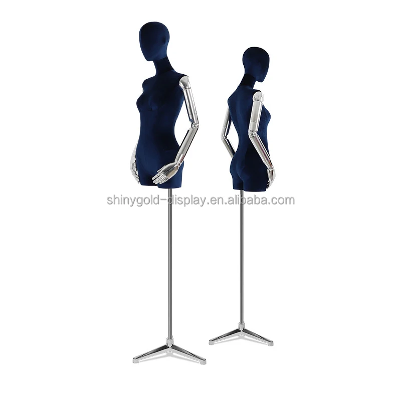 Luxury Fiberglass Lady Mannequin Display Clothing Women Dress Form ...