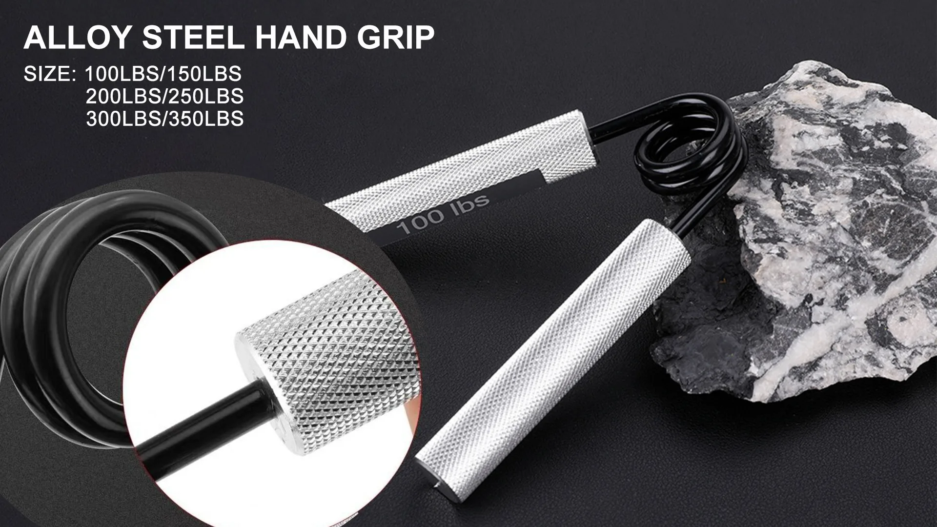 Metal Hand Grip Strenghtener Finger Grip Steel Hand Grip Exerciser