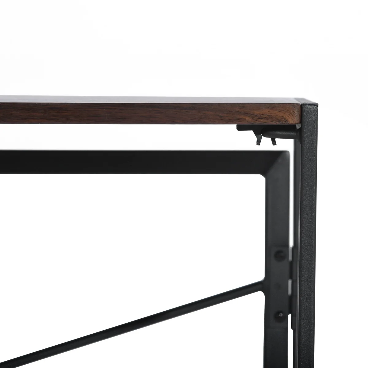 Foldable Wood and Small Table Folding Computer Laptop Desks Study Table for Writing Spaces Saving Allows for Easy Assembly