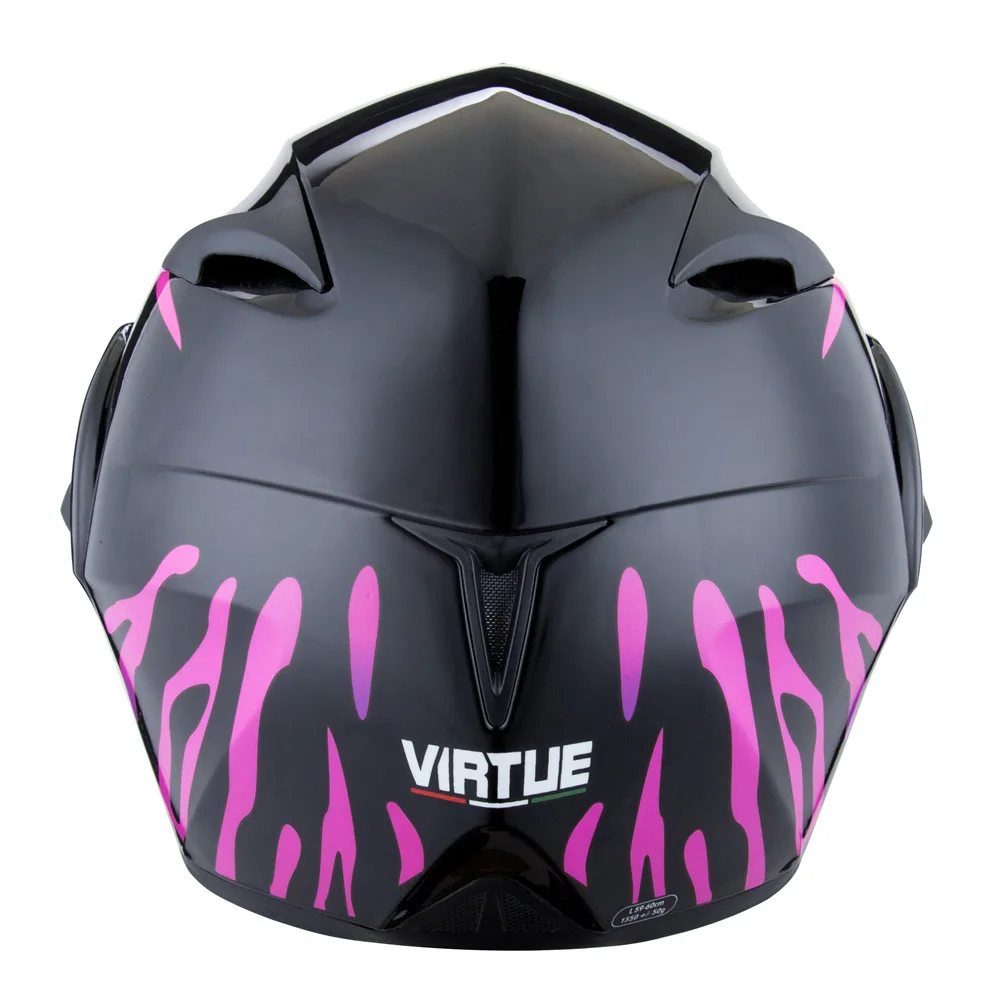 custom motorcycle helmets flip up Adult Front Bluetooth Motorbike Helmets, Full Face Motocross ATV Racing Helmet with Tail, Men Women Modular Double Visors DOT Approved Downhill Dirt Bike Sport Helmet-J|X-Large : Automotive 62cm) XXL 24.5 inch to 25.2 inch(63 Virtue New Designed Dot Approved