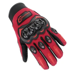 Обновленные армированные мотоциклетные перчатки с закрытыми пальцами, сенсорный экран, моторные велосипедные перчатки, велосипедные перчатки CG670