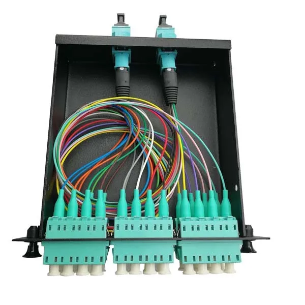 12 24 Core  Box MTP MPO Cassette for high density MPO patch panel