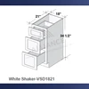 White Shaker-VSD1821