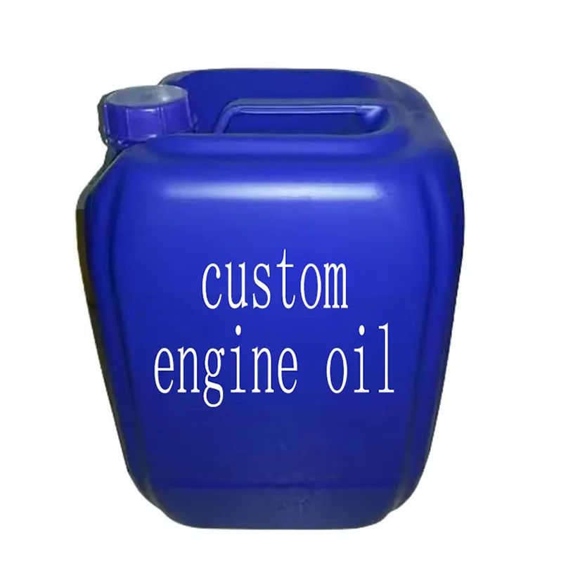 Semi Synthetic Engine Oil Produce Line Custom Label Wholesale Trade Trade Sales Green 2 Greece White Yellow Engine Oil