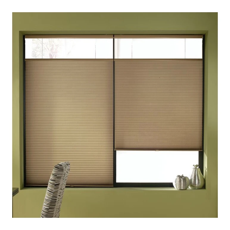 QINGYING Factory Customized Motorized Honeycomb Roller Blinds for Office