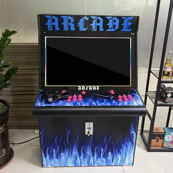 32Inch Large Retro Video Fighting Arcade Console Coin-Operated with Japanese Spanish English Language Options