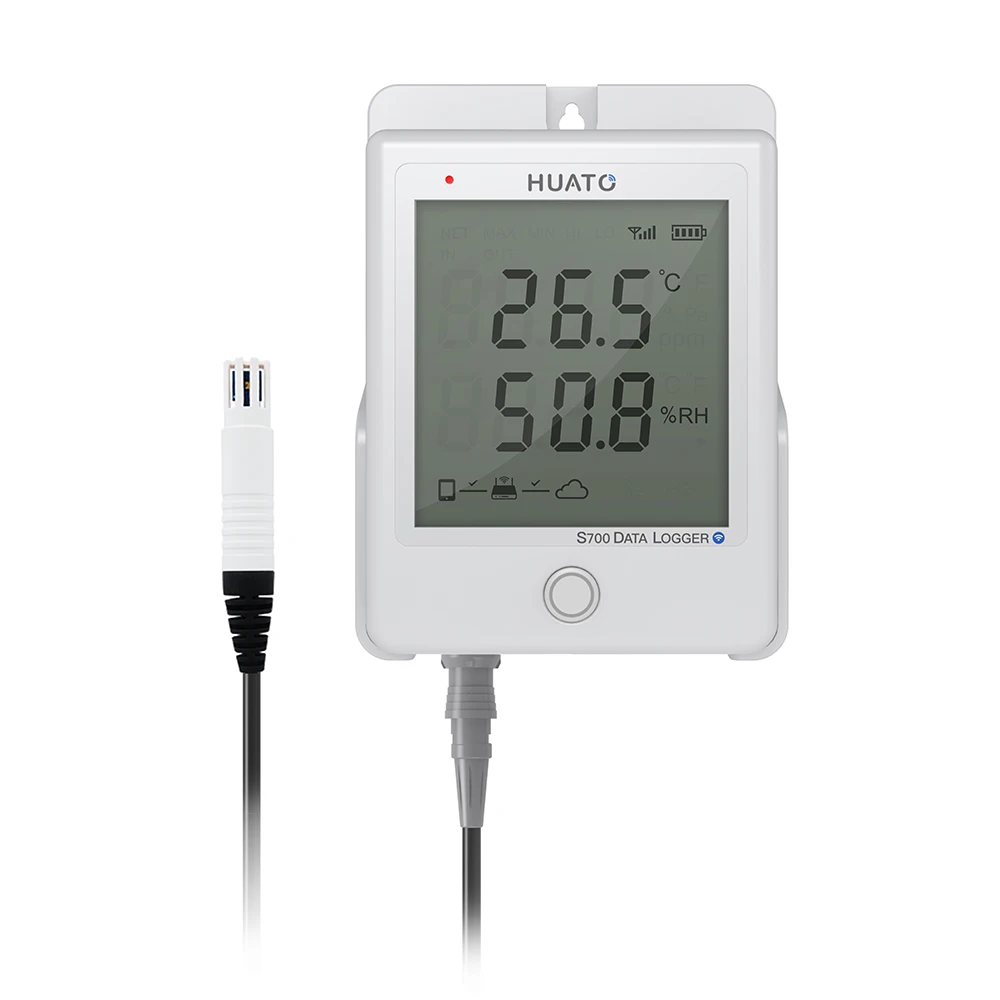 Wifi Connect Temperature Humidity Environment Monitoring System LAN Solution