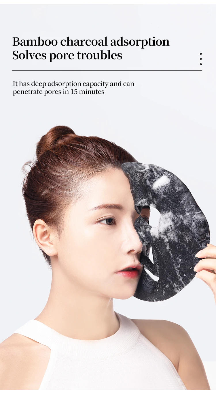 Amino Acid Moisturizingbubble Face Mask Deep Cleaning Oil Control Skin