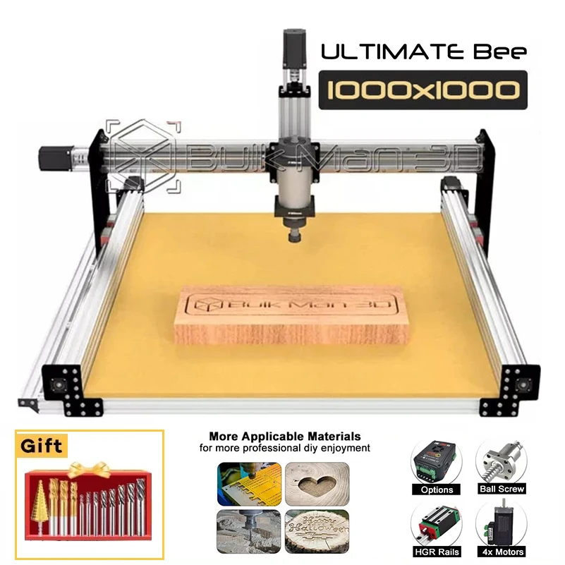 ULTIMATE Bee CNC Router Machine Full Kit – Ball Screw Quiet