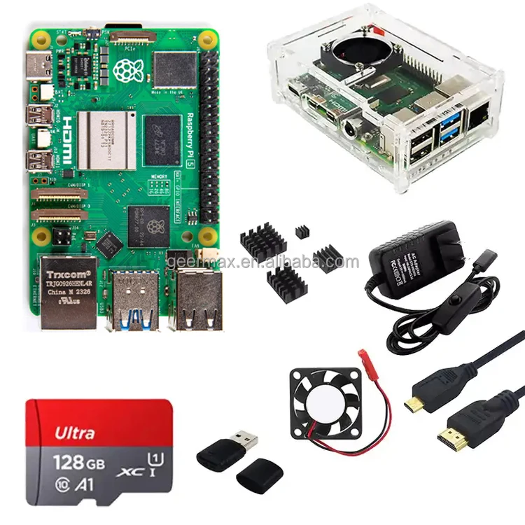 Raspberry Pi 5 8GB - Powerful Development Board & Accessories