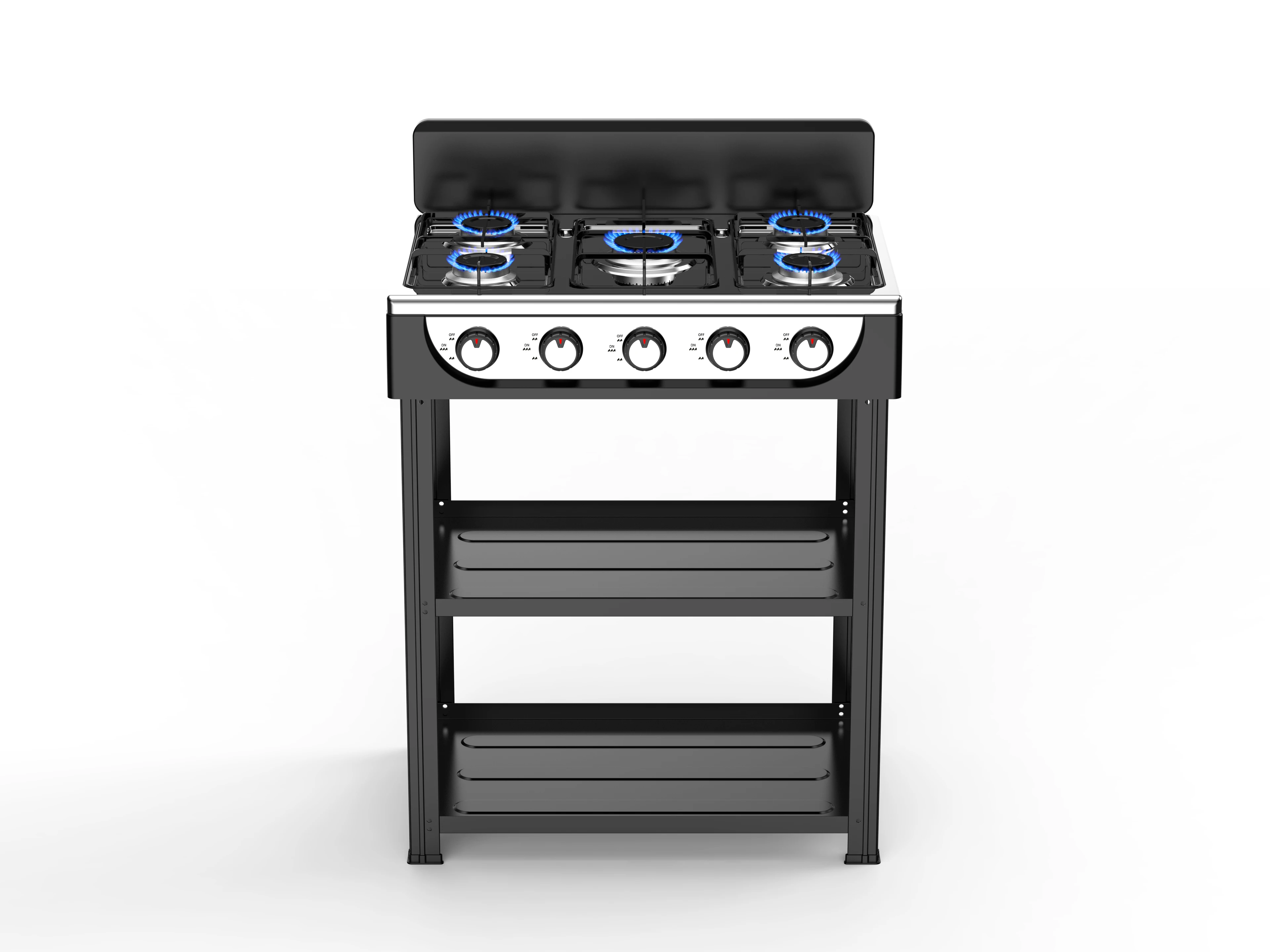 High Oven Portable Gas Stove Cookers Electric 5 Burners Pressure Gas