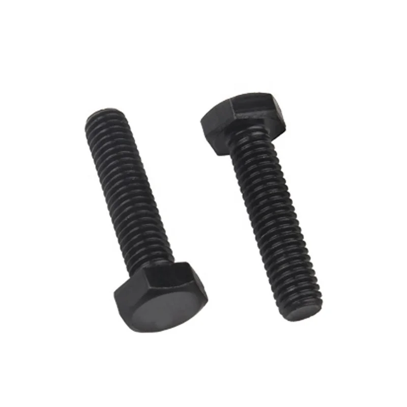 Black Hex Bolts and Nuts Din933 M6 Bouten M10 Tuerca Y Perno M12 M13 Stainless Steel Nut and Bolt