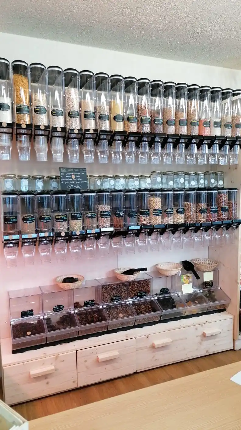 Bulk Food Display Container Food Bin With Scoop Buy Food Bin Bulk