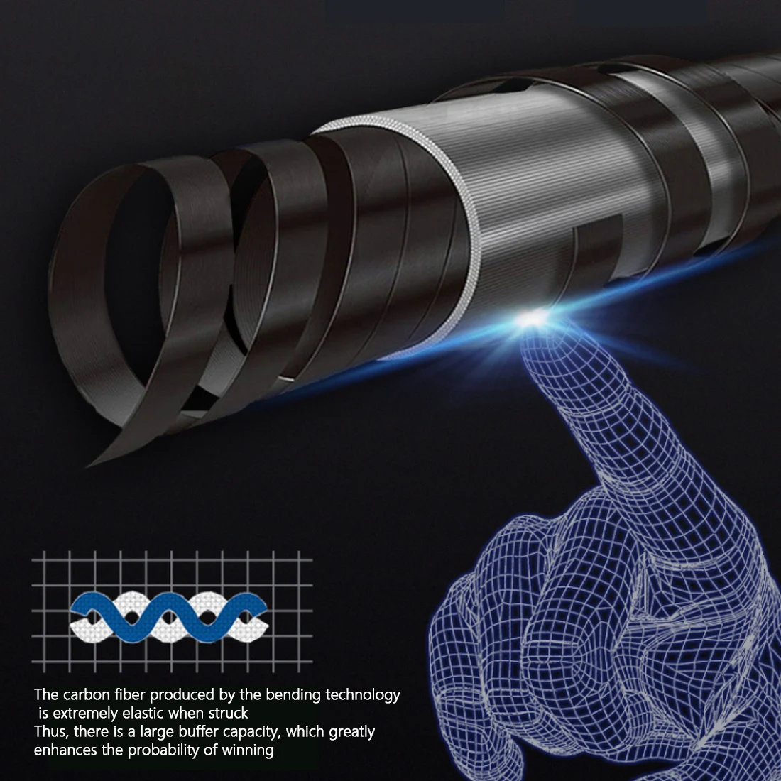 Yfen Carbon Fiber Shaft - Customizable Pool Cue Stick