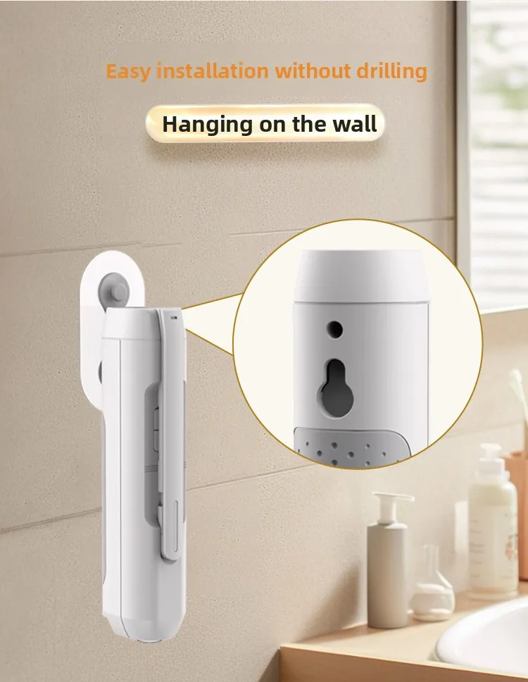 Newest Foldable Nozzle Portable Bidet Sprayer with 1600mAh Rechargeable Battery Handheld Travel Toilet Personal Hygiene Device supplier