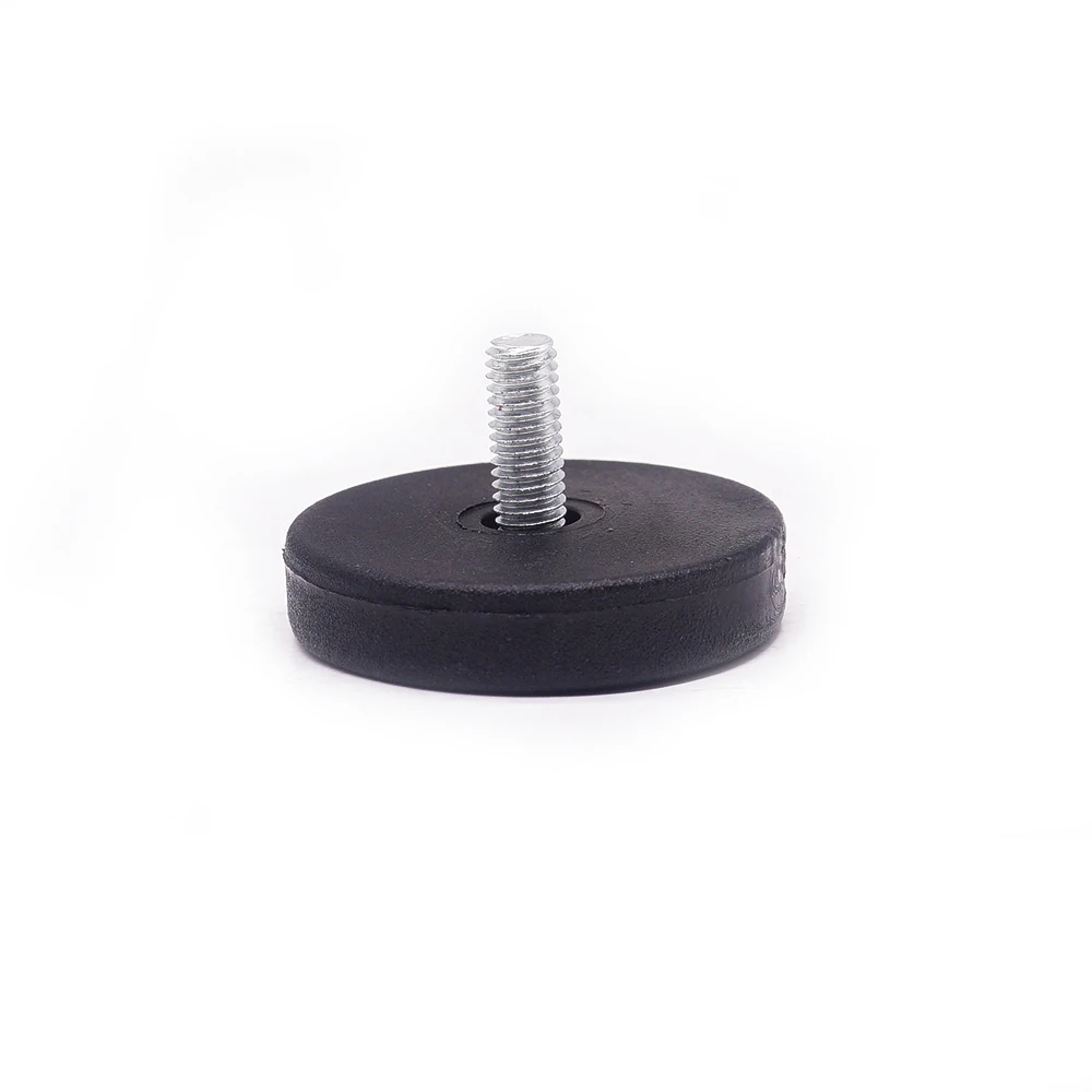 Customized Fasteners Furniture Spare Parts Adjustable Glides Chair Leg Levelers Round Head Rubber Washer Bolts