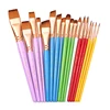 Brosse de peinture de corps du visage 18pcs