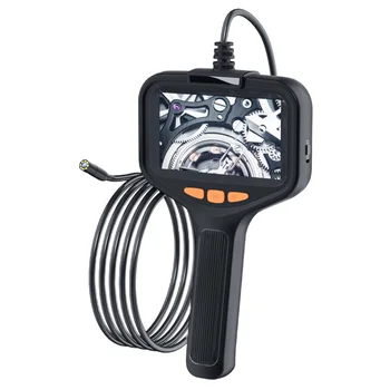 8mm or 5.5mm up to 100m semi-rigid cable front lens or side lens digital inspection endoscope