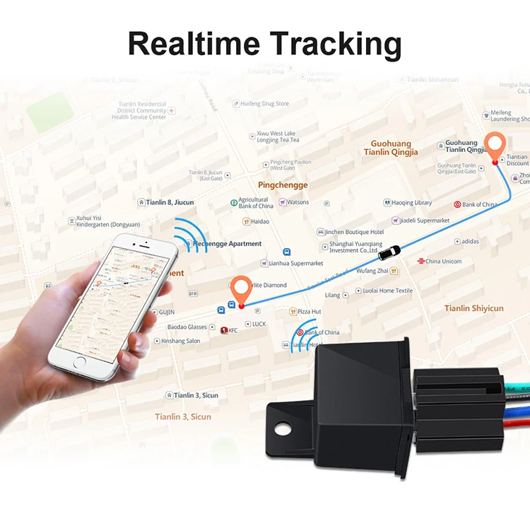 VJOY CJ720 Micro GPS Transmitter - Vehicle Tracking System