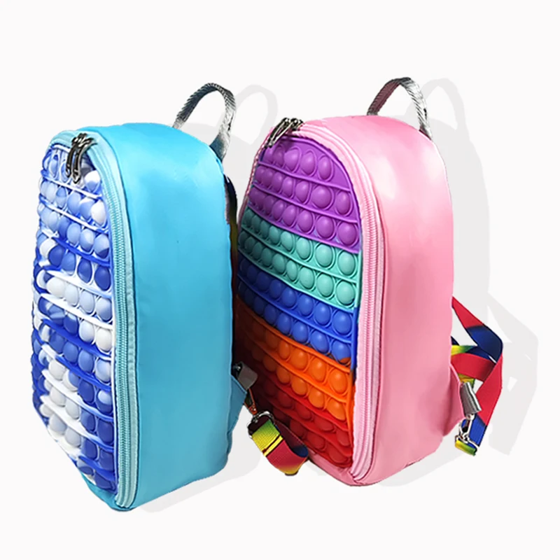 Backpack Zaino Pop Up 2023 Nuovo Zaino Push Pop-Up Bubble Sensory