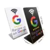 Google NFC review display stand white