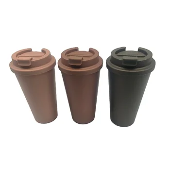 450 ML 16 OZ different pantone color PLA cups with PLA screw lids