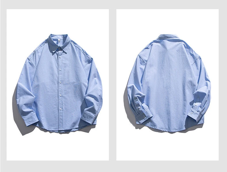 High quality custom long sleeve shirt plus size men's casual button up shirts856_voghion.com