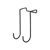 Stainless steel black s hook Long