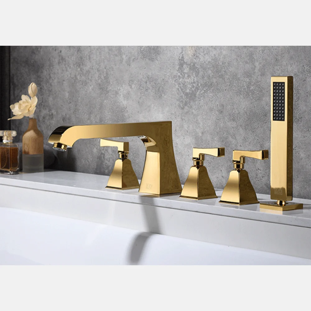 5 hole bathtube faucet