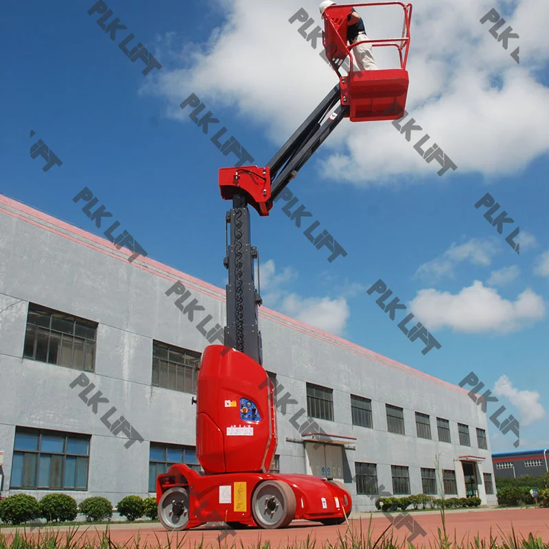 12m Automatic Mini Self Propelled Cherry Picker Lifter