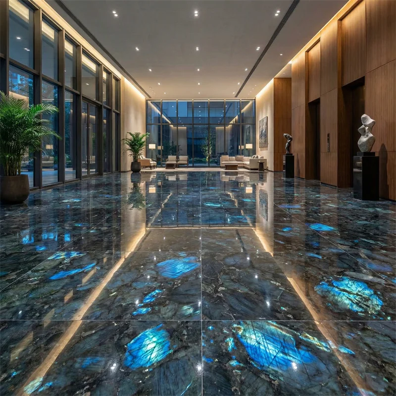 Luksuzna veleprodaja Jade Plavi granit polirani ploče za kuhinju dnevni boravak Hotel unutrašnjost zid i pod
