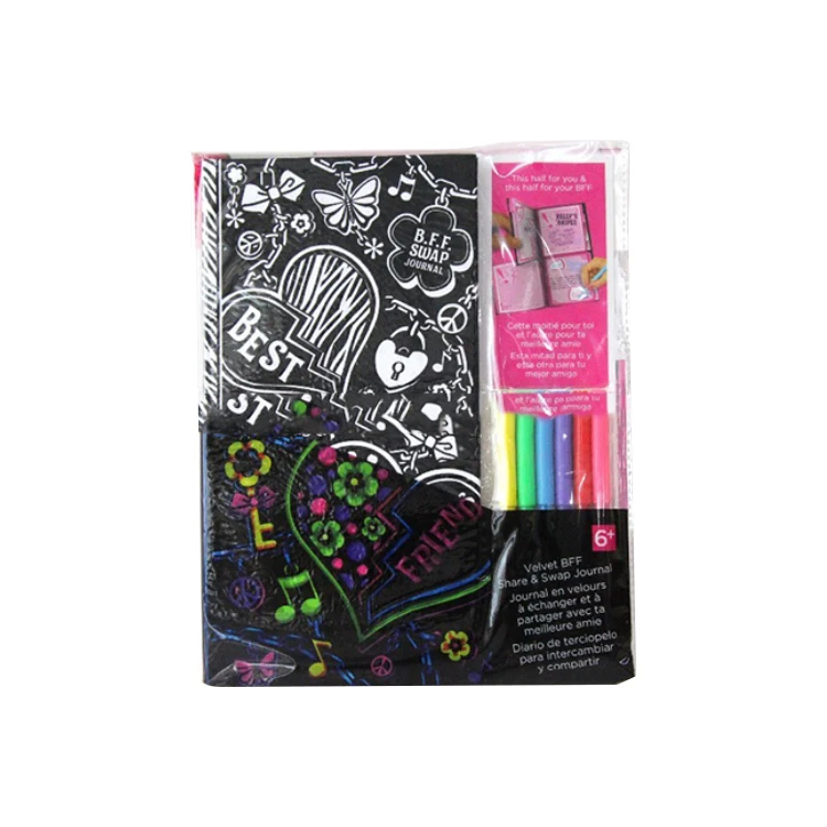 A5 Other Educational Toys Stationery Set Spiral Drawing Book With Color Pen