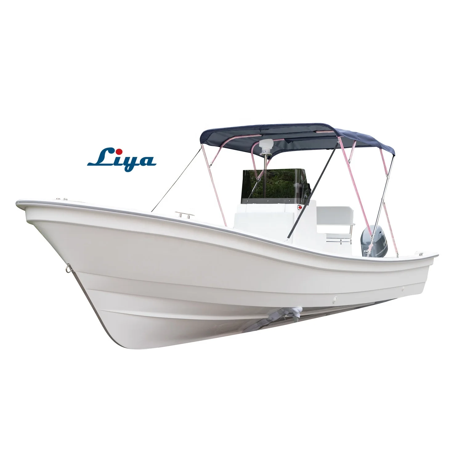 Buy Liya 5m Fiberglass Fishing Boat Small Work Boat Frp Speed
