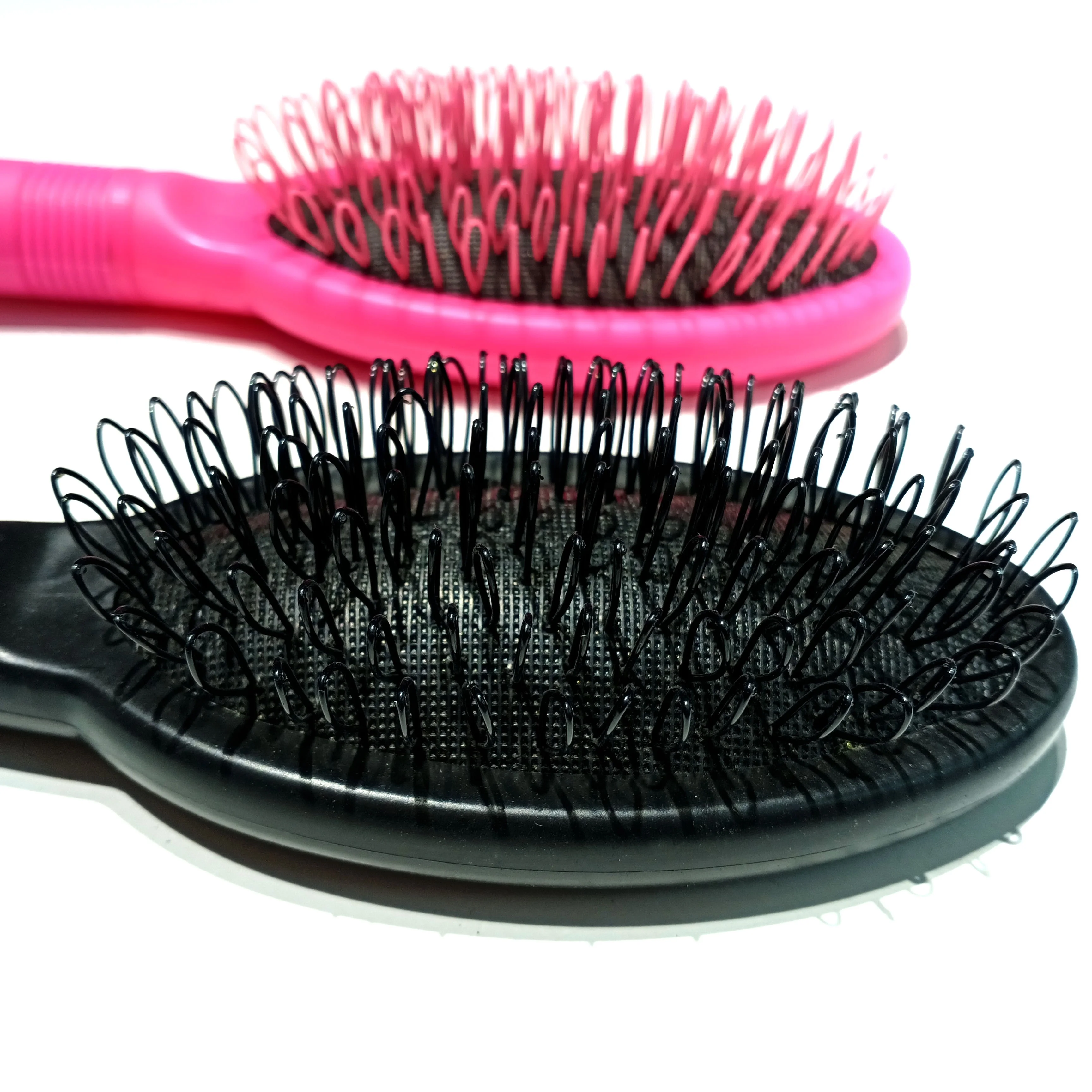 ブラックオーバルヘアブラシ ベントオーバル ヘアブラシ ナチュラル