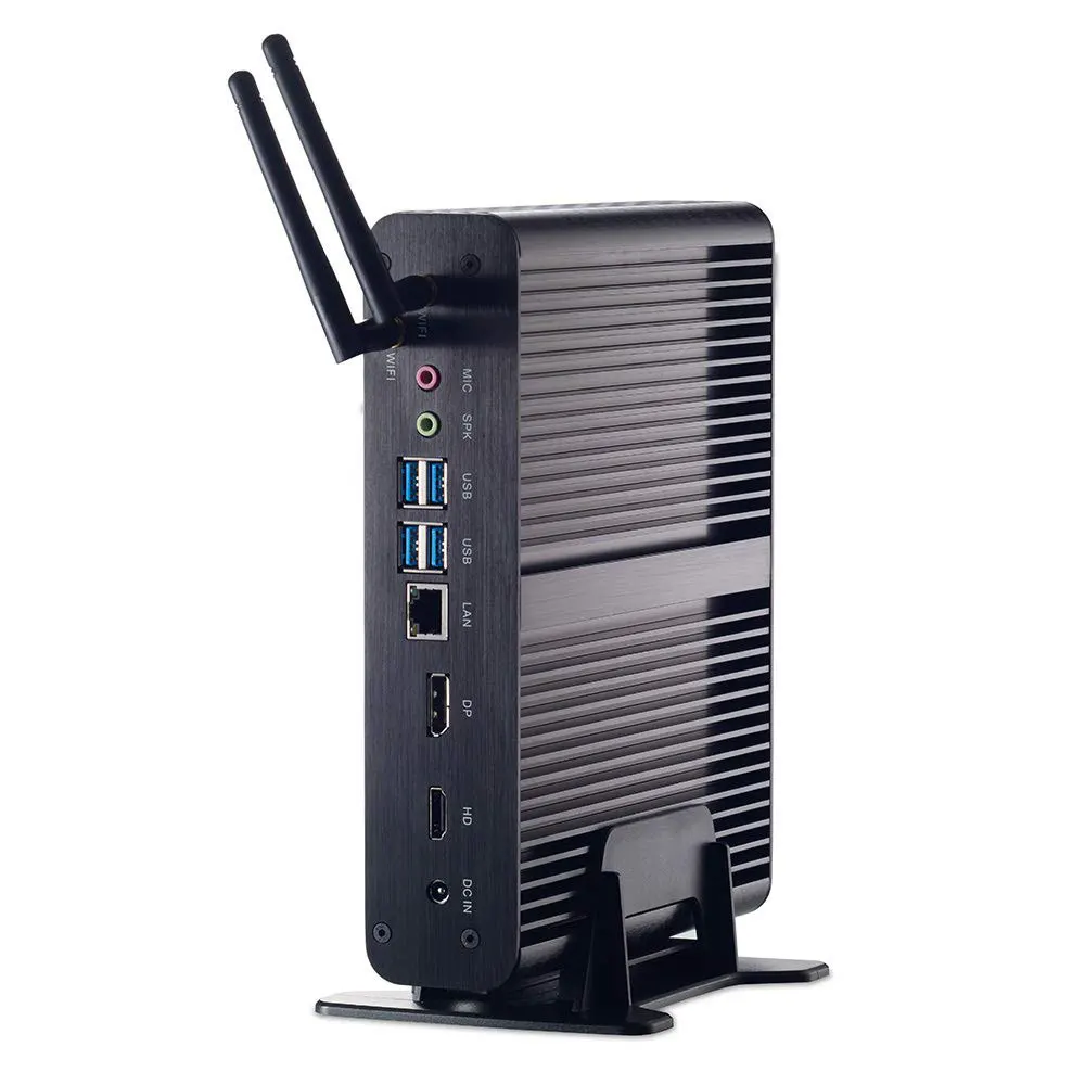 Wholesale Partaker Fanless Mini Computer i7 8550U 7560U i5 8250U