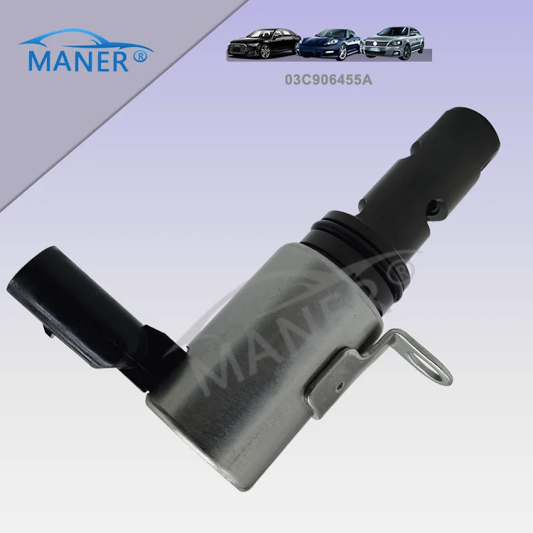 MANER 03C906455A Engine Parts Variable Timing Solenoid Control Valve for VW Polo Tiguan