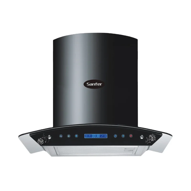 60cm Black Tempered Glass Mini Kitchen Hood Oil Collector Buy Kitchen