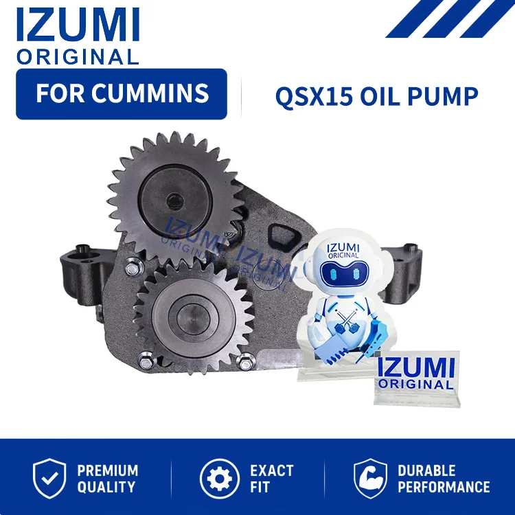 IZUMI ORIGINAL QSX15 3687527 2892706 3686938 3688242 3687528 5532492 4309499 4955955 5558808 Oil Pump for Cummins