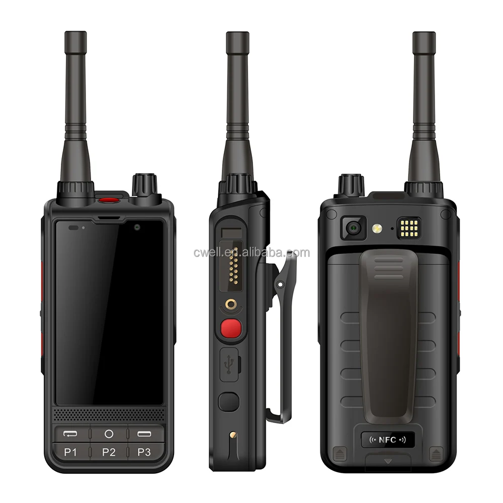 Uniwa W G Handheld Analog Uhf Zello Poc Walkie Talkie With Sos Functionality Mp Camera