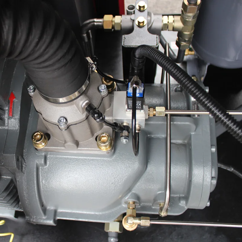 20 - 200 HP AC Power PM Motor Permanent Magnet VSD Type industrial Screw Air Compressor
